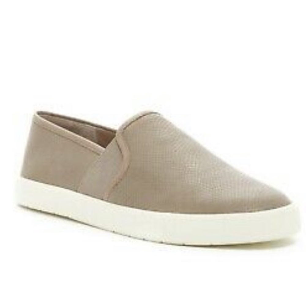 Vince Preston Snake Embossed Slip-On Sneakers